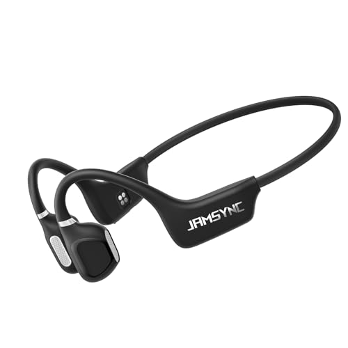 Jamsync Open Ear Headphones, Running Headphones Bluetooth 5.4 with Built-in Mic, Bluetooth Headphone 14H Battery & IPX5 Waterproof, Sports Headphones…