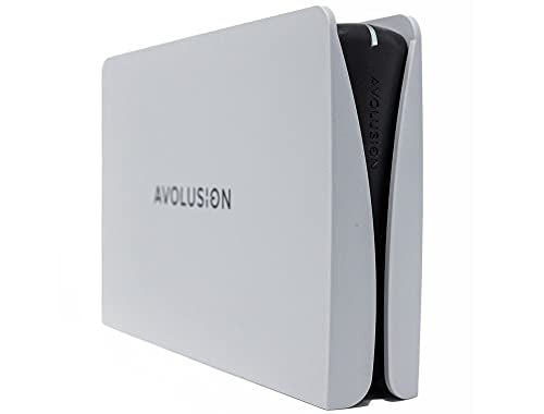 Avolusion PRO-5Y (White) 3TB USB 3.0 External Gaming Hard Drive for PS5 / PS4 Game Console - 2 Year Warranty (Renewed)
