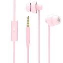 Ururtm Pink Color Wired Sleep Soundproof Earbuds Headphones, Noise Isolating Soft Earbuds for Sleeping, Nighttime, Insomnia, Side Sleeper, Snoring
