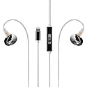 Questyle NHB12 Wired Earbud for iPhone with Headphone Amps [Apple MFi Certified] True Lossless in-Ear Earphones with Lightning Connector 192kHz…