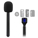 JCMOYUTY Stand for Magnet Handheld Mic Mount Hollyland LARK M2?(Not for M2S) M1 MAX C1 150 Wireless Lavalier Microphone Interview Handle Mic Adapter