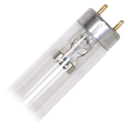 Natural 15 Watt, T8 Germicidal Fluorescent Lighting Replacement for Philips 308643, TUB15T-W, G15T8 Light Bulb, Life 10,000 Hours