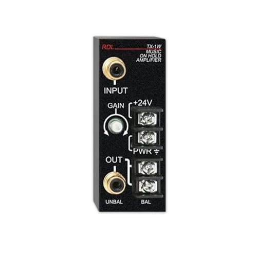 Radio Design Labs - TX-1W - RDL Music on Hold Amplifier - 1 Watt