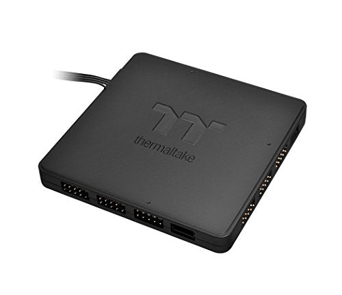 Thermaltake TT Sync SATA Powered 9 Port Addressable LED Controller TT Premium Edition (Compatible with ASUS Aura Sync, GIGABYTE RGB Fusion and MSI