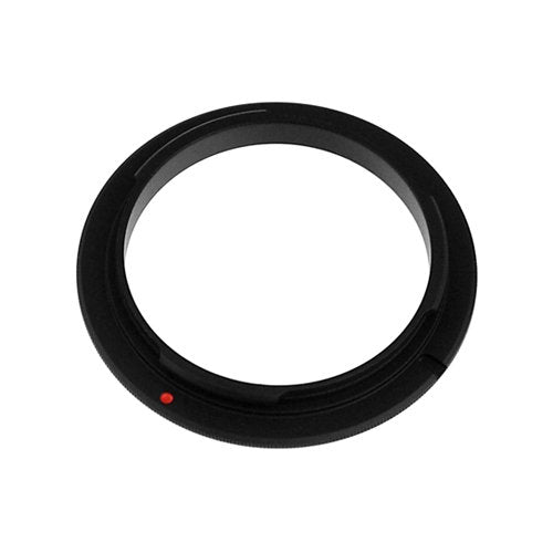 Fotodiox 52mm Filter Thread Macro Reverse Mount Adapter Ring for OM 4/3 Camera, Fits Olympus
