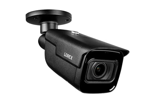 Lorex Nocturnal 3 4K (16 Camera Capable) 4TB NVR System with Smart IP Bullet Security Cameras with 30FPS Recording and Motorized Varifocal Lens - (8
