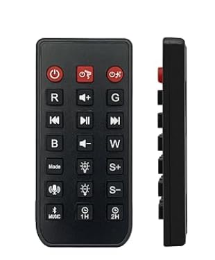 Muvxeznli Replacement Remote Control Compatible with Rossetta Galaxy Star Projector-RT009 for Bedroom,LED Night Light Aurora Projector,Northern Galaxy