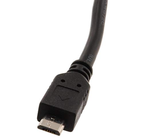 CablesOnline 5-Pack 6 inch USB 2.0 A-Type Male to Micro-B Male Charge & Sync Cable, USB-1500-5