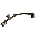 New DC Power Jack Socket Cable Harness Replacement for Dell Precision 15 7510 Part Number: MH9GW