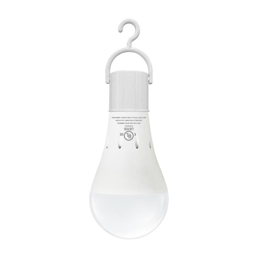 Bright Living 60W Equivalent A19 Led Light Bulb with Rechargeable Battery Backup