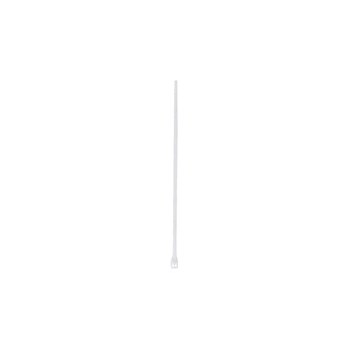 Gardner Bender 46-308 DoubleLock Cable Tie, 8 inch, 75 lb, Electrical Wire and Cord Management, Nylon Zip Tie, 100 Pk, Natural White