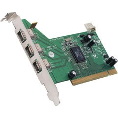 Micro Innovations usb655a Micro 3-Port FireWire PCI Card