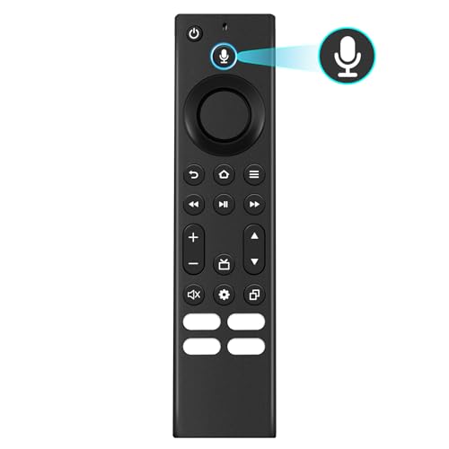 Replacement Voice Remote Control for All Insignia, Toshiba, Pioneer Smart TVs, Compatible with AMZ NS-RCFNA-21 CT-RC1US-21