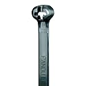Panduit BT4LH-L0 Dome-Top Barb Ty Cable Tie, Weather Resistant Nylon 6.6, Light-Heavy Cross Section, Straight Tip, 120lbs Min Tensile Strength, 4" Max