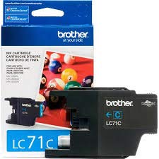 Brother Brand Name LC71C Cyan Inkjet 300 YLD LC71C