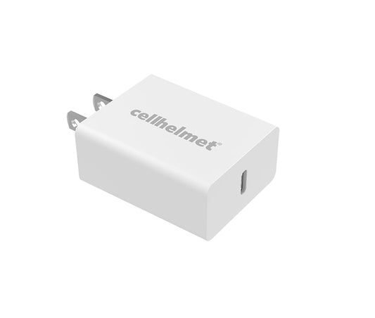 cellhelmet 20W USB C Fast Charging Wall Power Delivery Compatible with iPhone 16/15/14/13/12/11 PRO/PROMAX XS/X/SE 8/8 Plus iPad/iPad mini Galaxy