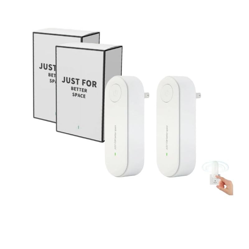 Whisko LitterGuard Pro 2026 New Plug-in Negative Ion Air Purifier (White,2 Pcs)