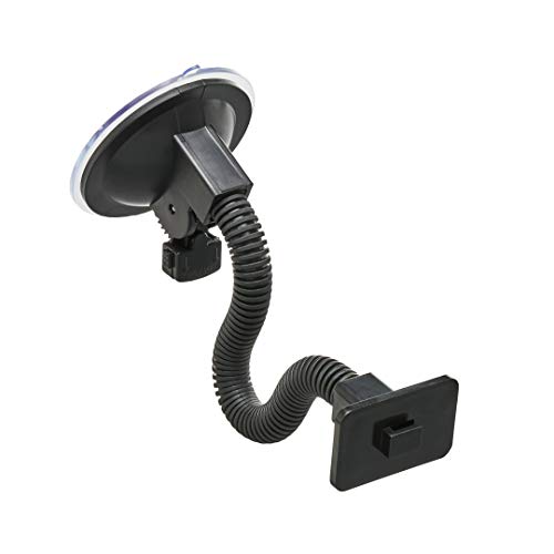 Bully Dog 40400-102 T-Slot Universal Windshield Mount for GT & WatchDog - Adhesive-Free Suction Cup, Flexible Adjustable Neck, Secure Hands-Free Viewing