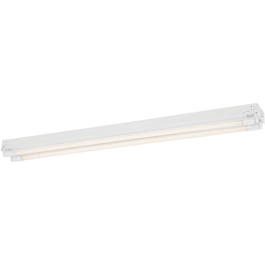 Designers Fountain LED Strip Lights, 2-Light T8 Industrial Tubes Ceiling Fixture, 3600 Lumens, 4000K, 4 ft, White, ST702T1840