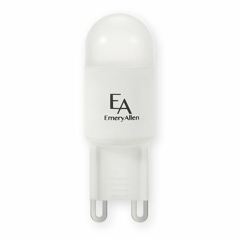 EmeryAllen G9 LED Bulb 2.5W (35W Eq), Dim-to-Warm, 1800K-2700K, 120V
