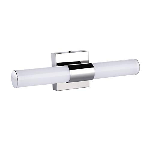 TRLIFE LED Vanity Light, Dimmable 8W 6000K Cool White Bathroom Vanity Light Fixture Over Mirror (15.7in)