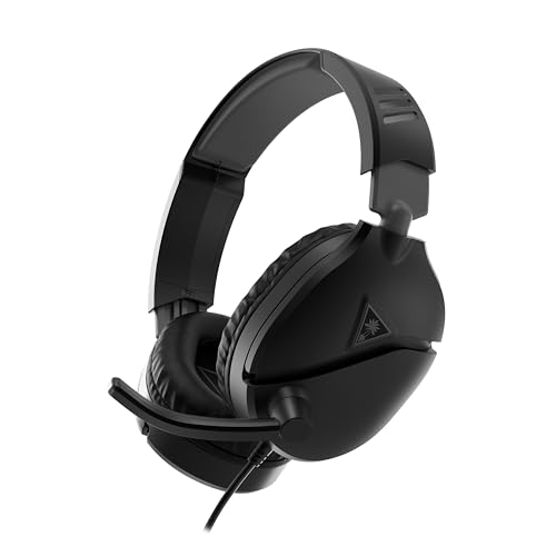 Turtle Beach Recon 70 Multiplatform Gaming Headset for PC, PS5, PS4, Xbox Series X|S, Xbox One, & Mobile w/ 3.5mm Wired Connection - Flip-to-Mute Mic
