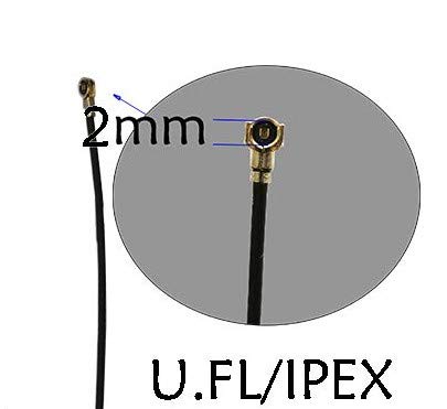 3PCS 2.4/5G Dual Frequency Internal High Gain WiFi Antenna U.FL IPEX Jack for Intel 6300 BCM94360CD BCM94331CD MC7355 MC7750 MC7700 Module