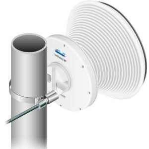 Ubiquiti IsoStation M5 Shielded airMAX ac 100+ Mbps Radio with 45-Degree Interchangeable Isolation Antenna Horn (IS-M5-US)