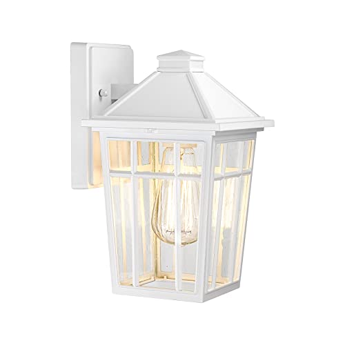 Darkaway Outdoor Sconce Lights Wall Light Fixtures, Front Porch Light Outdoor Wall Anti-Rust Waterproof Aluminum with Glass Exterior Light Fixture