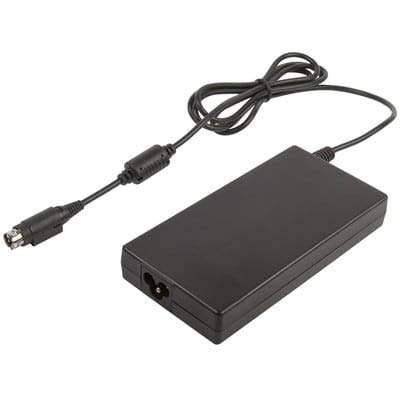 XP POWER AJM90PS19C2 Desktop AC Adapter Medical; 90W 19V 4.74A; 80-264VAC in; Level VI, AC IEC 320-C8, DC Power DIN, 4 Pin