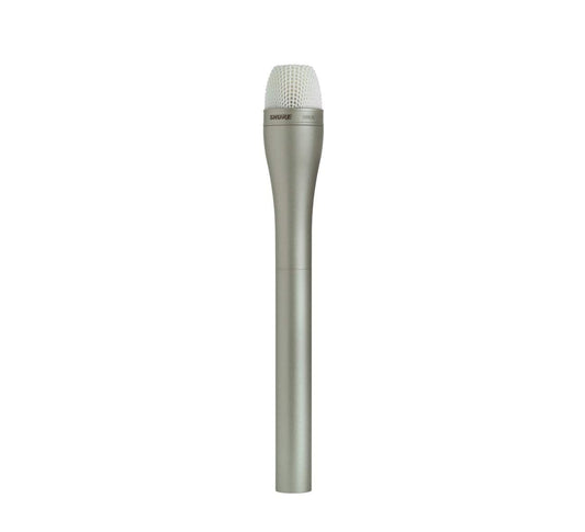Shure SM63L Omnidirectional Dynamic Vocal Microphone with 23cm Handle for Handheld Applications On-Stage and in Broadcast, Recording, and TV Studios
