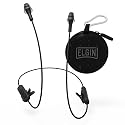 Elgin Ruckus Wireless Bluetooth Earplug Headphones, 25 dB Noise Reduction Ear Plug Earbuds, Noise Cancelling Mic, 12 Hour Battery, IP65 sweatproof