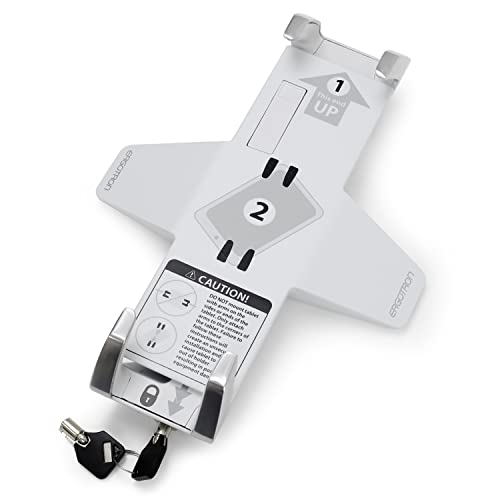 Ergotron - Lockable Tablet Mount - for Notebook and Tablet Screens up to 13 Inches - Add-on for VESA Monitor Arms