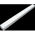 20 in Hardwired Outlet Strip, White, EPS-H02006NVW