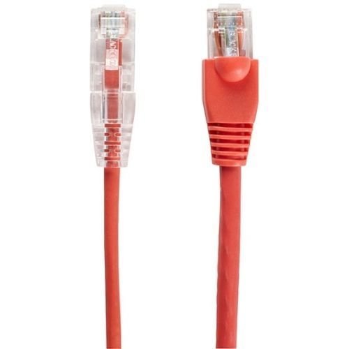 Black Box C6APC28-RD-03 SLIM-NET 28-AWG CAT6A 500-MHZ ETHERNET P