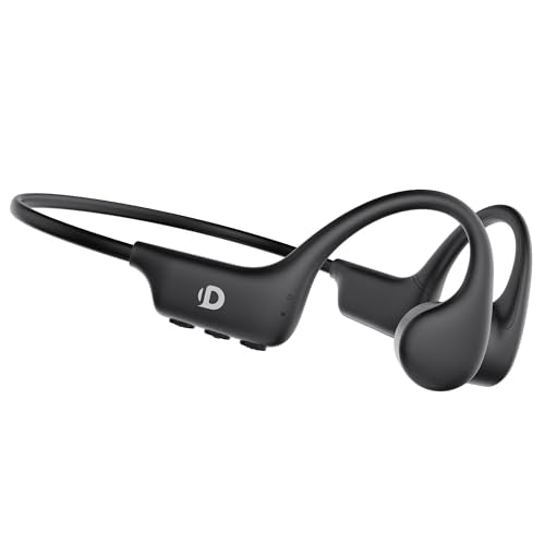 DEMICEA Open Ear Sport Headphones, Wireless Bone Conduction Earphones, Built-in 32GB MP3,with Mic, IP68, Sweat & Water Resistant, Up to 8 Hours