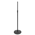 OnStage On-Stage MS9212 Heavy-Duty Low Profile Microphone Stand with 12" Base, Black