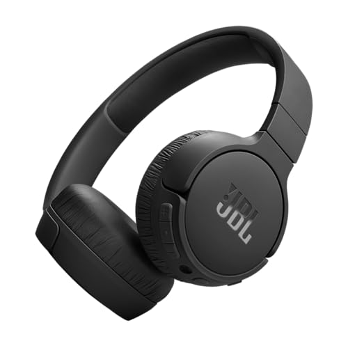 JBL Tune 670NC - Adaptive Noise Cancelling with Smart Ambient Wireless On-Ear Headphones, Up to 70H Battery Life with Speed Charge, Lightweight