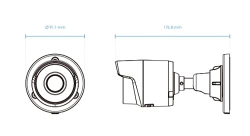 Vivotek IB9380-H 5MP IR Outdoor Network Bullet Camera with 3.6mm Fixed Lens