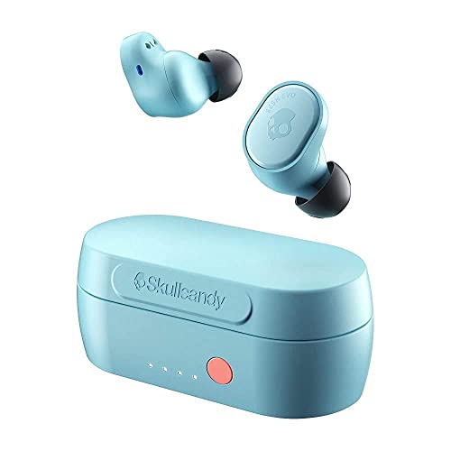 Skullcandy Sesh Evo True Wireless In-Ear Earbud - Bleached Blue (Renewed)