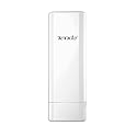 Tenda 2.4GHz Outdoor Long-Range CPE | 12dBi, 5km+ | Point to Point Wireless Bridge | AP/Station/WISP/P2MP/WDS Repeater/Router | 6KV Lightning