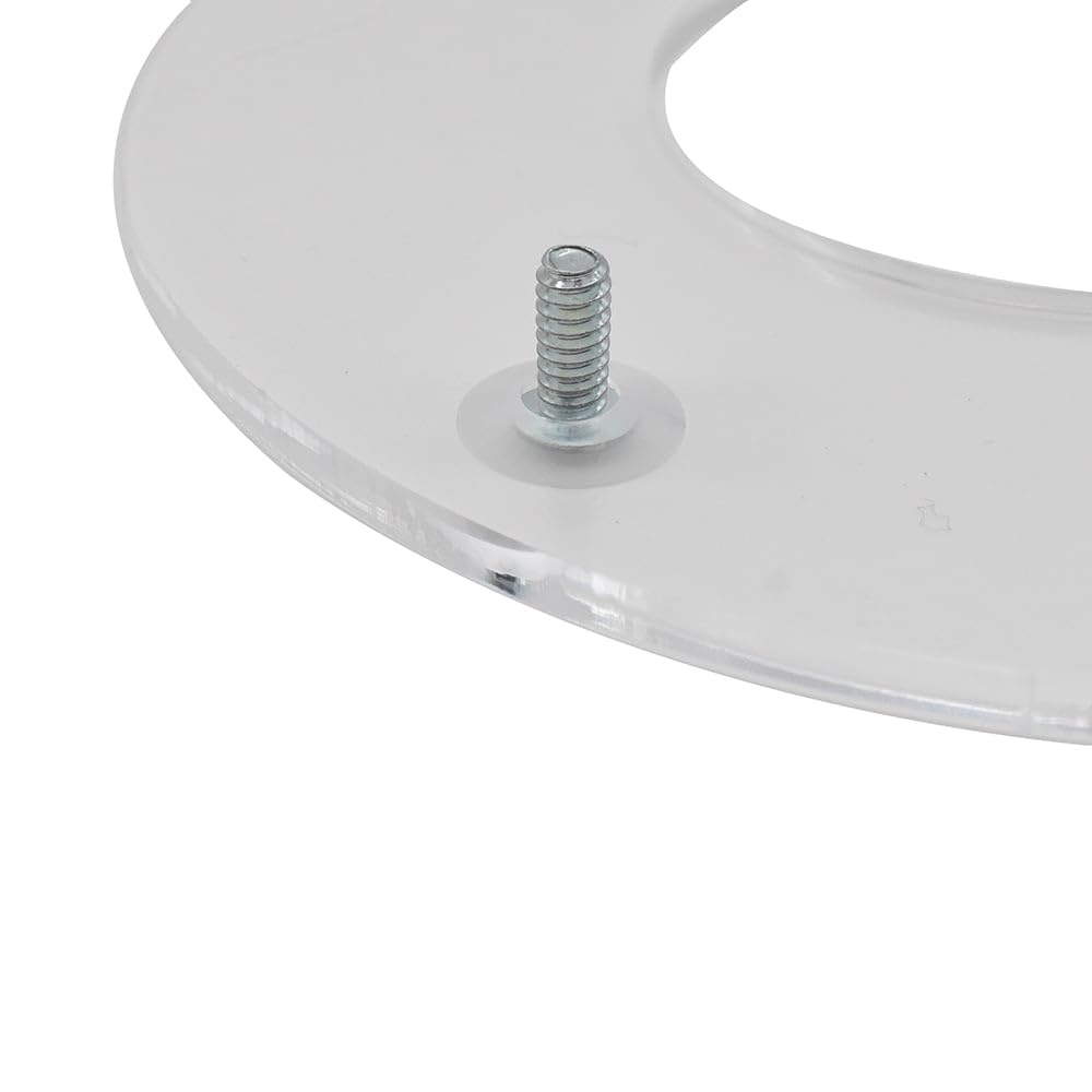 Big Horn 14102 Clear Router Sub Base for Router 100, 690, 691, 693 (5-3/4" Dia) Replaces OEM# 42188