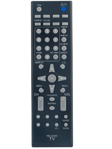 New - RM-C2060 Replacement Remote Control Compatible with JVC TV LT-32P510 LT-42P510 LT-42PM51