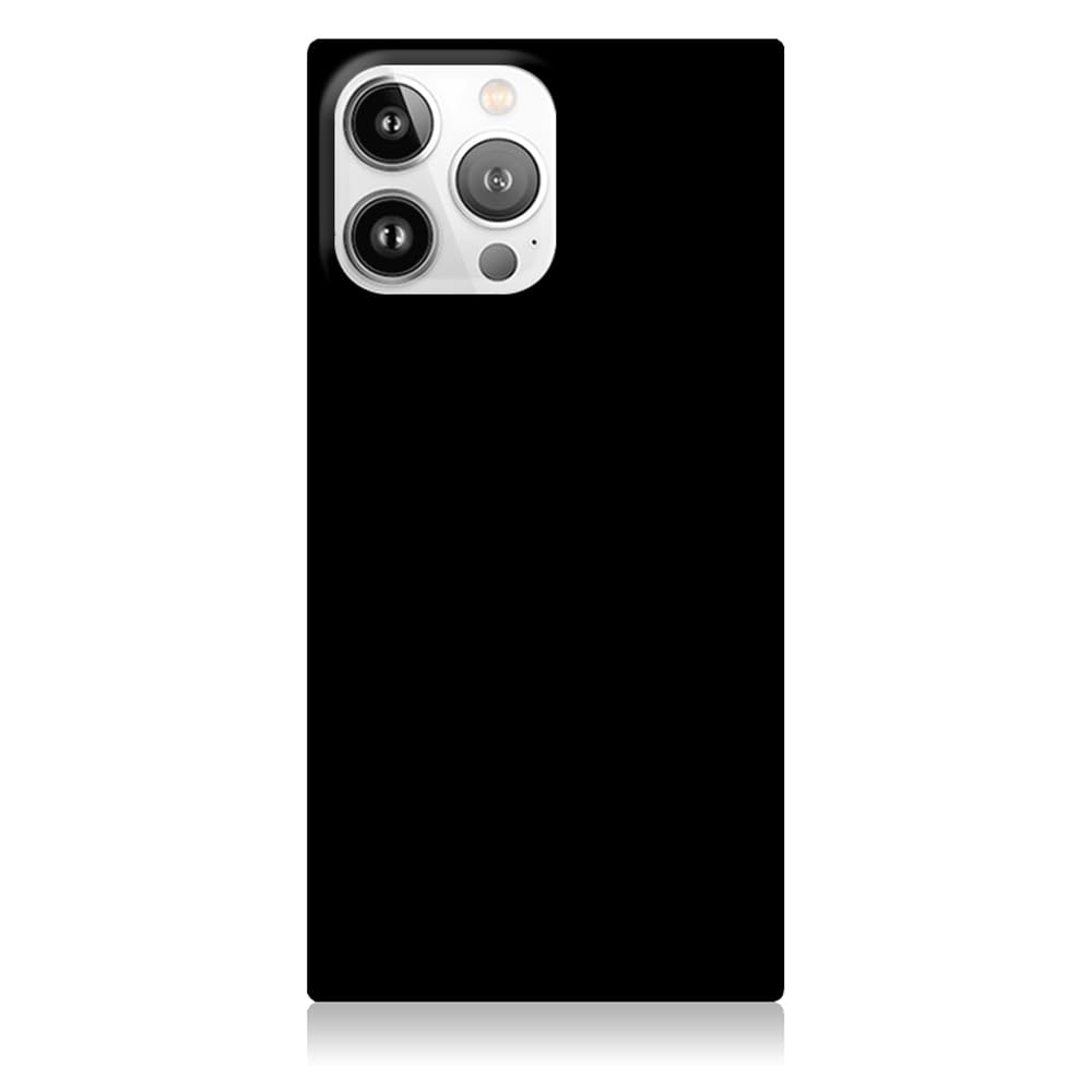Flaunt Official Square iPhone 15 Pro Case - Black Patent