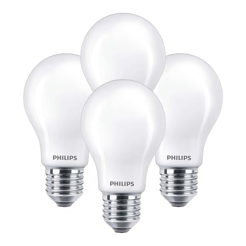 PHILIPS LED Flicker-Free Frosted Dimmable A19 Light Bulb - EyeComfort Technology - 800 Lumen - Soft White (2700K) - 8.8W=60W - E26 Base - Ultra