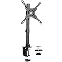 VIVO Ultra Wide Screen TV and Monitor Desk Mount, Adjustable Height and Tilt Stand for Screens up to 42 inches, Black, STAND-V101C