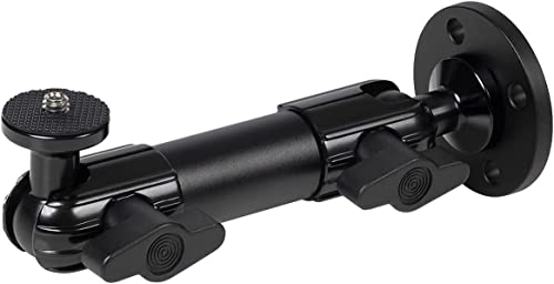 Elgato Wall Mount - Sturdy Horizontal Articulated Arm with 1/4 inch Thread for Easy Mounting and Adjusting of Lights, Cameras, and Microphones