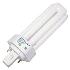 Sylvania 20752 CF26DT/8-26 Watt-2 Pin GX24d-2 Base-2700K-Cfl Light Bulb, White