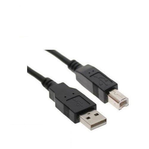 iMBAPrice 15 Feet Black USB 2.0 Printer and Scanner Cable for Lexmark MS310dn Mono Laser, S515 Inkjet, Pro715 Inkjet, S315 Inkjet, Pro915 Inkjet