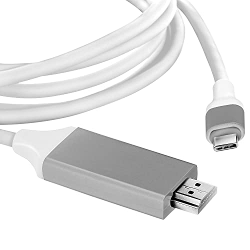 USB-C/Thunderbolt 5/4 Adapter Kit to Full 4k HDMI 2160p@30Hz 6Ft/1.8M Cable
